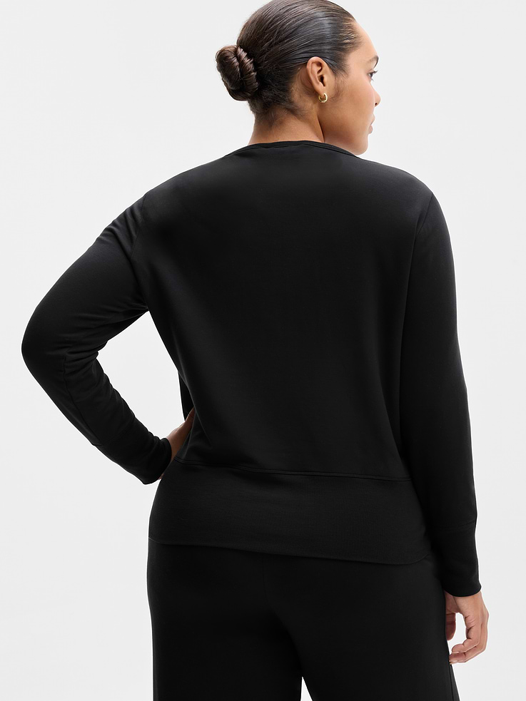 Image 5 of 6, Coaster Luxe V-Neck Sweatshirt