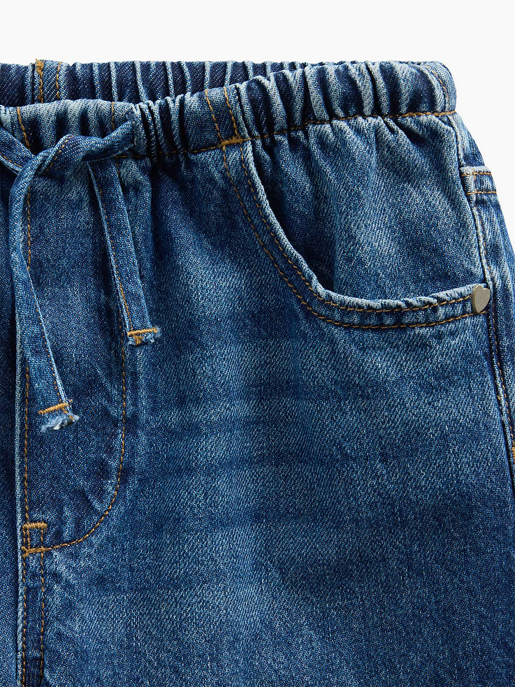 Image 3 of 3, Kids Low Rise Stride Easy Wide-Leg Jeans
