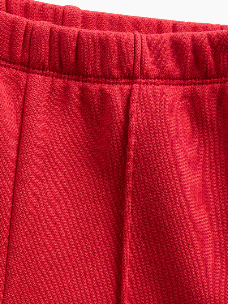 Image 4 of 4, Baby & Toddler Sherpa-Lined Pintuck Leggings