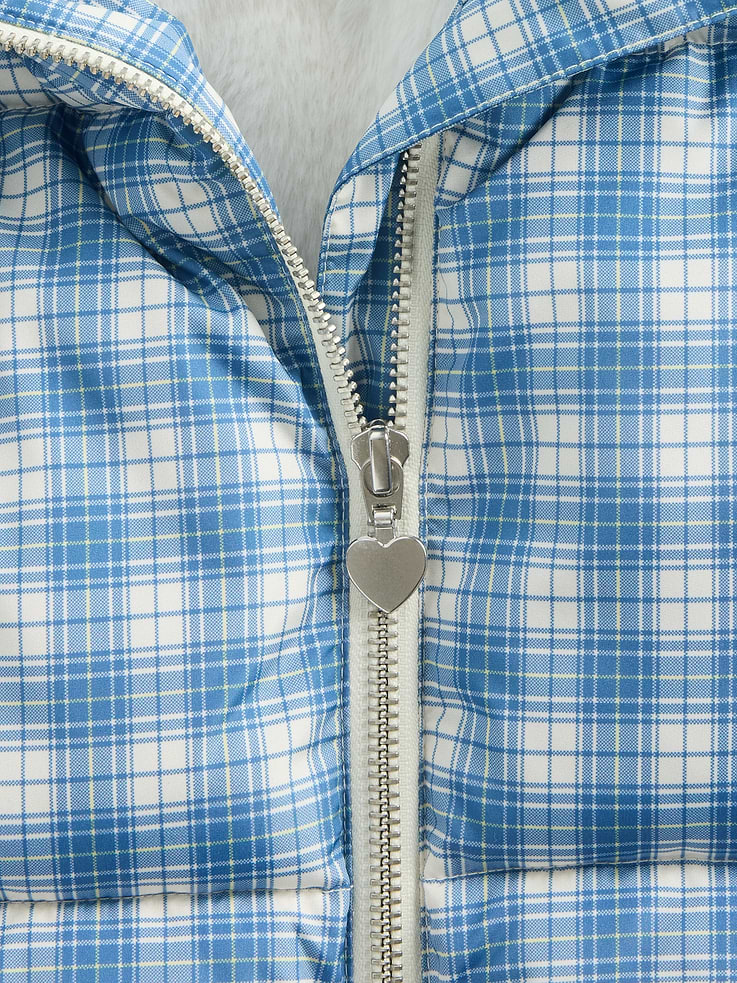 Image 3 of 3, Kids Recycled Mockneck Puffer Jacket