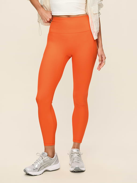Extra-High Waisted PowerSoft Boundless 7/8 Pocket Leggings – No Front Seam