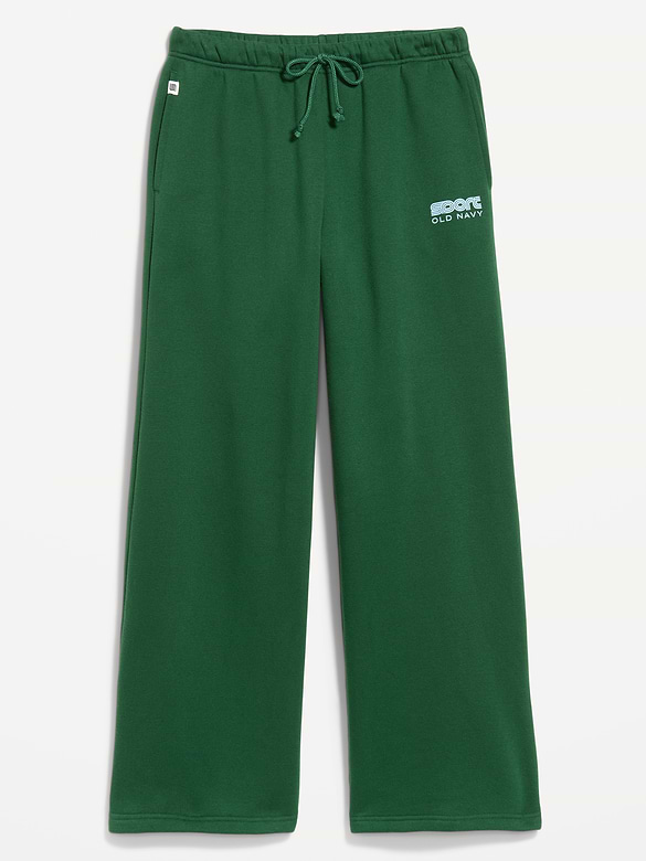 High-Waisted Baseline Fleece Wide-Leg Sweatpants