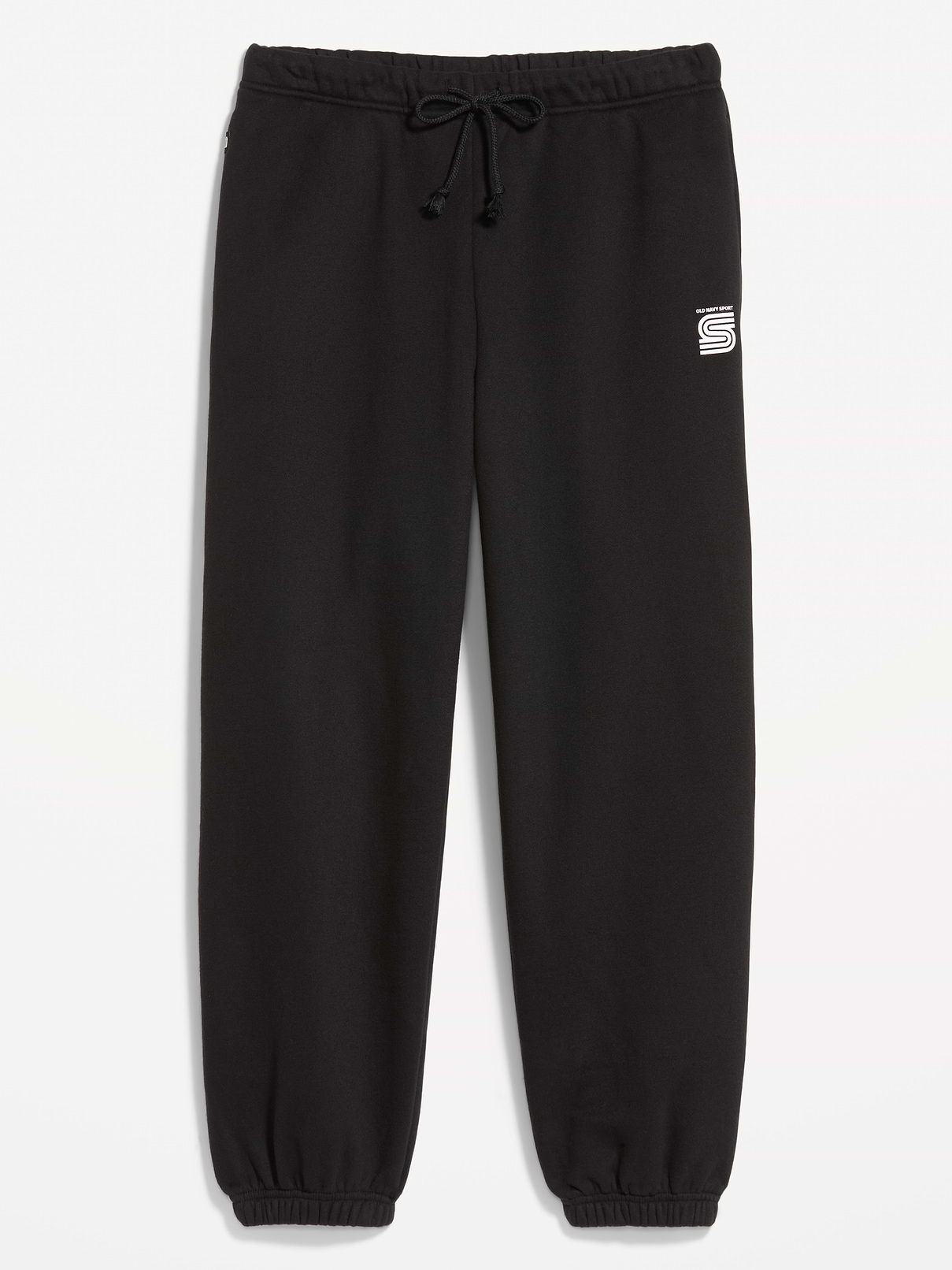Image 1 of 3, elastic drawstring waist, on-seam pockets, cinched leg openings, pull-on style, Product #911468
