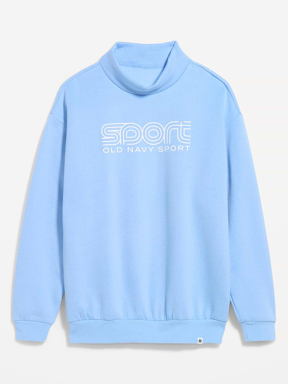 Baseline Fleece Mock-Neck Sweater