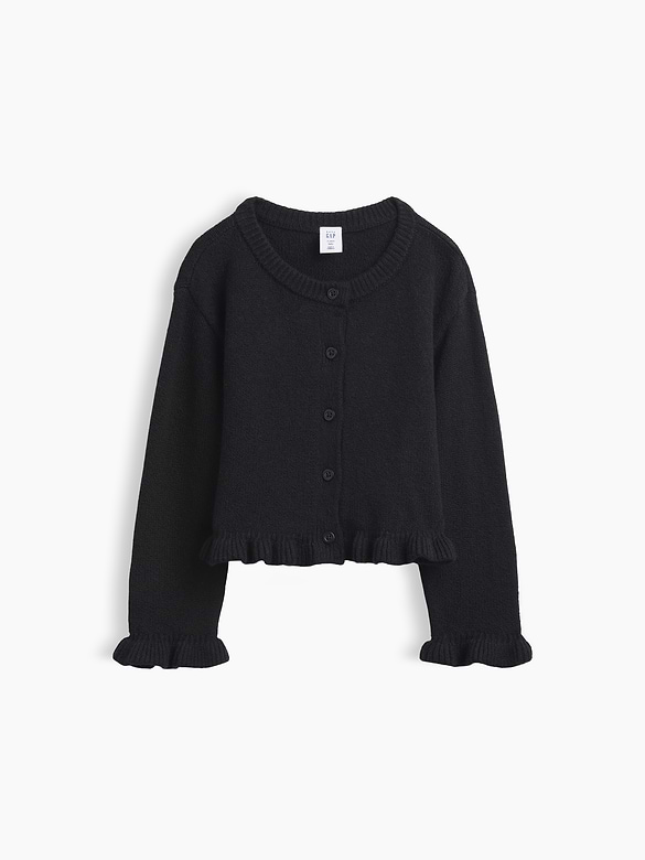 Baby & Toddler CashSoft Ruffle Cardigan Sweater