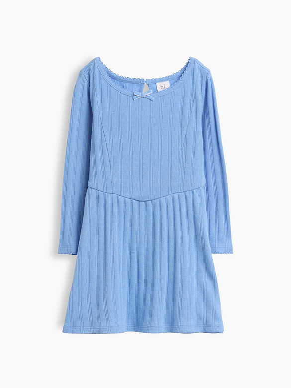 Baby & Toddler Pointelle Rib Dress