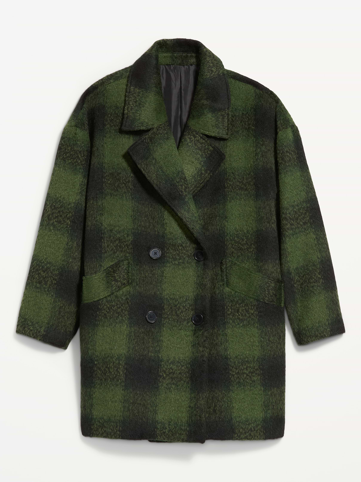 Image 2 of 2, Oversized Full-Length Overcoat