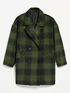 Image 2 of 2, Oversized Full-Length Overcoat