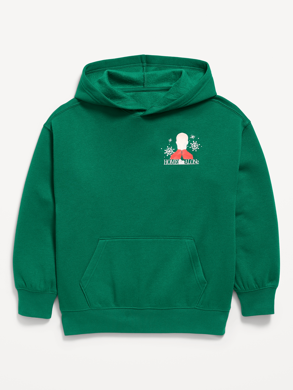Image 1 of 3, built-in hood, long sleeves, drop shoulders, kangaroo pocket, licensed graphic, ©20th Century Studios, Product #1182340