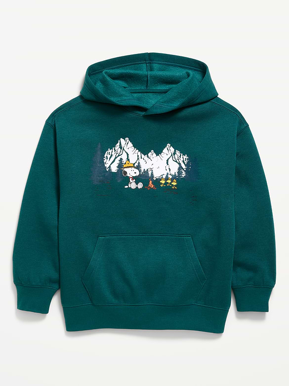 Peanuts™ Snoopy Oversized Gender-Neutral Pullover Hoodie for Kids