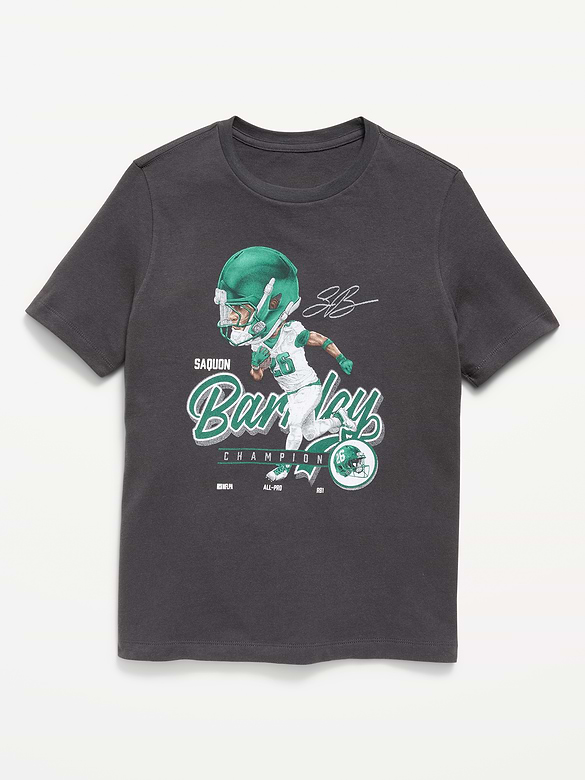 Philadelphia Eagles Saquon Barkley Gender-Neutral Graphic T-Shirt for Kids