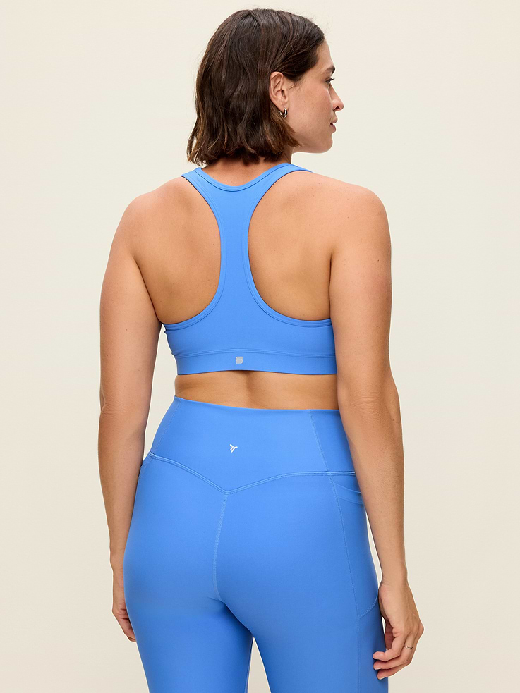 Image 5 of 8, Medium Support PowerSoft Racerback Sports Bra
