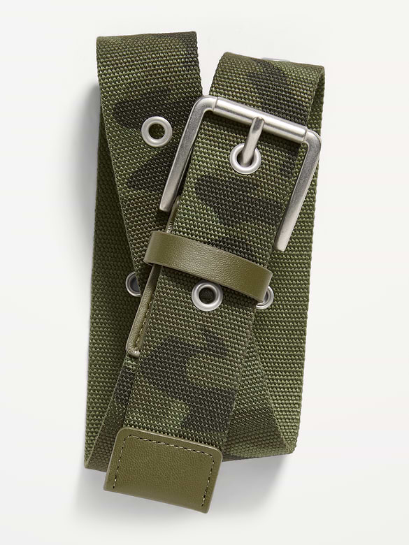 Camo Grommet Belt for Boys
