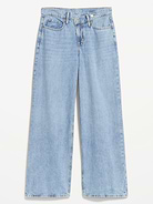 Image 1 of 1, The oversized jean of your teenage dreams., zip fly, asymmetrical waist, front scoop pockets, back patch pockets, Product #1187768