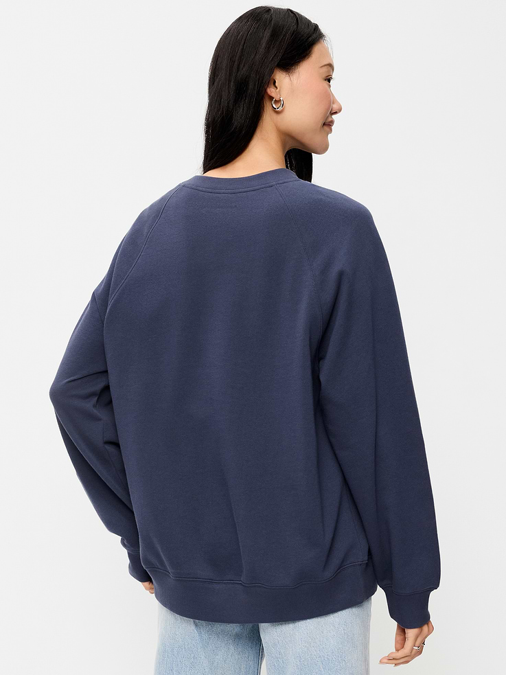 Image 2 of 9, Old Navy x Disney Minnie Mouse Oversized Raglan Sweatshirt for Women