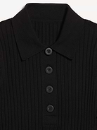 Image 3 of 3, Short-Sleeve Ribbed Polo