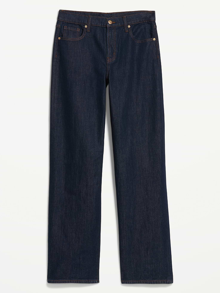 Image 9 of 9, Low-Rise Loose Jeans