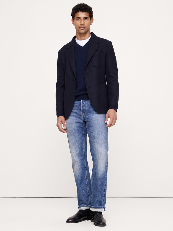 Splittable Wool-Blend Sport Coat