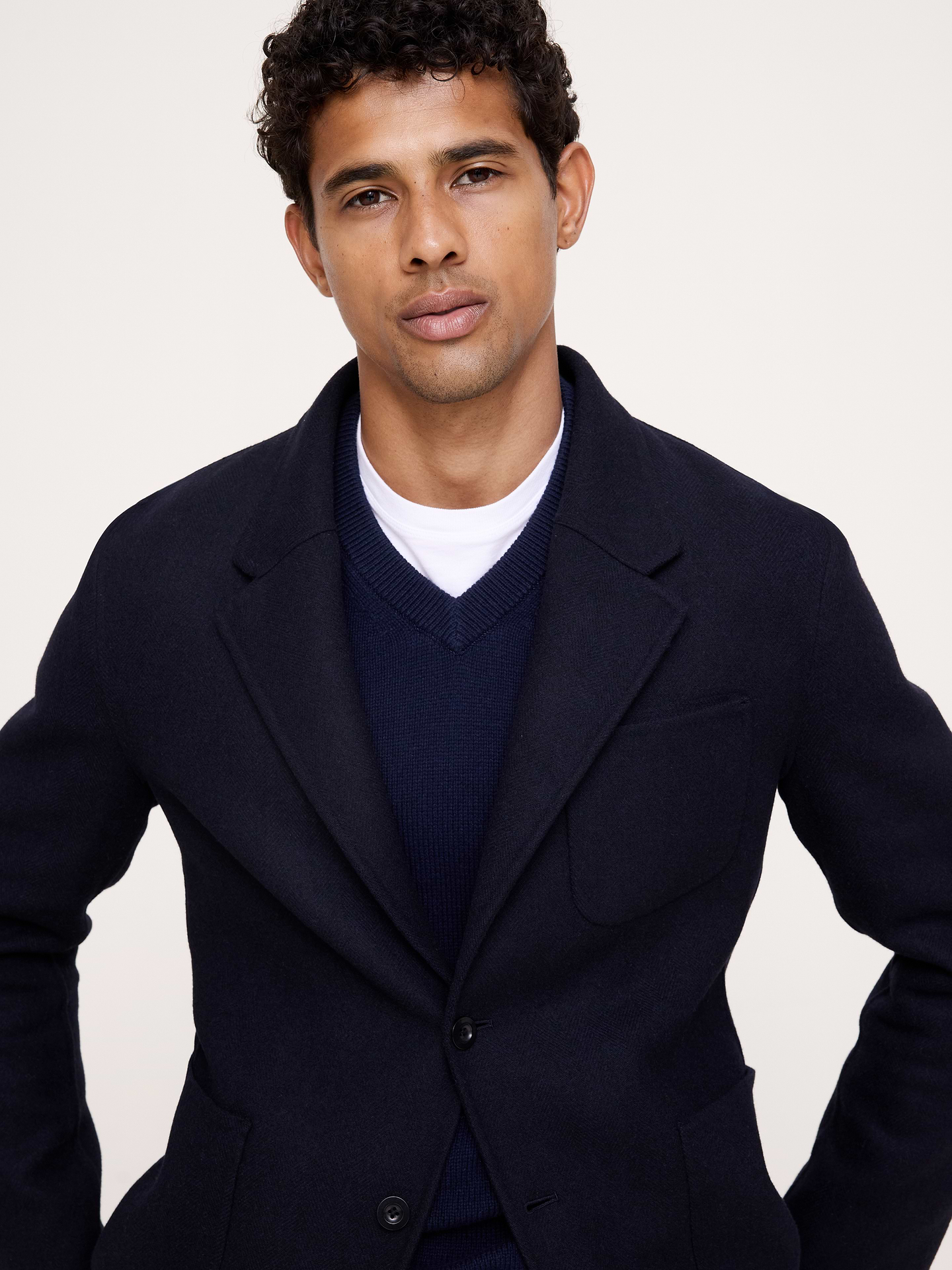 Image 4 of 7, Splittable Wool-Blend Sport Coat