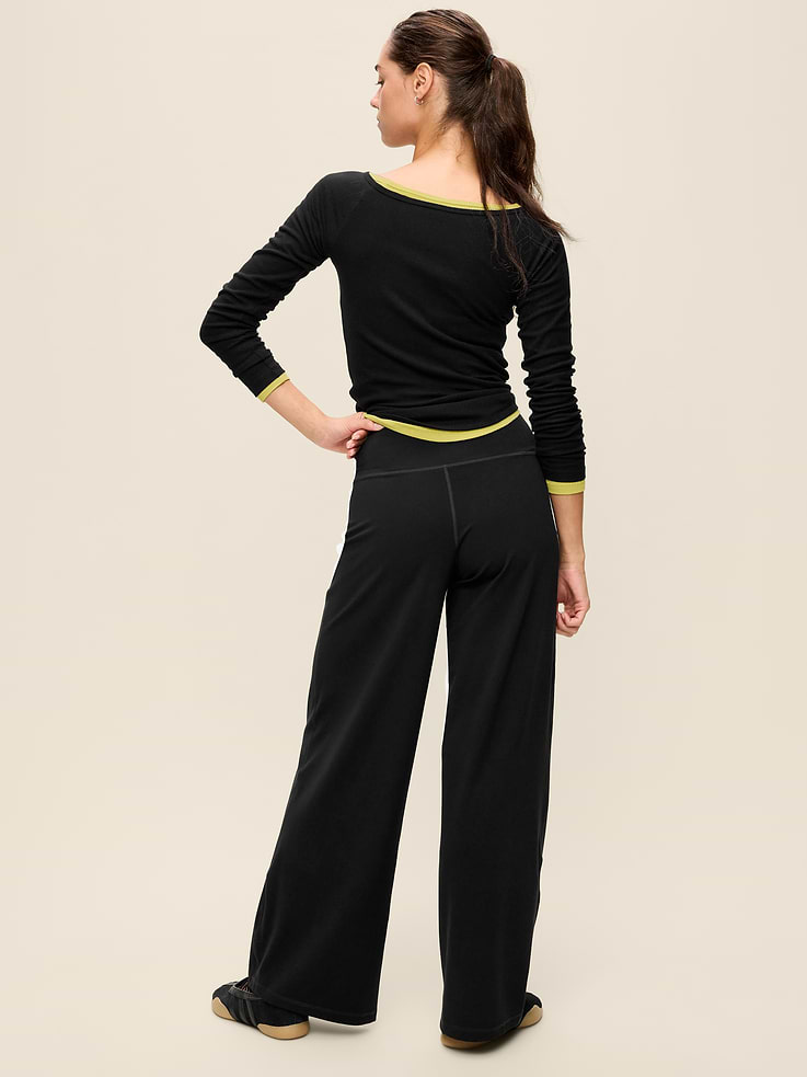 Image 3 of 10, High-Waisted StudioSmooth Wide-Leg Pants