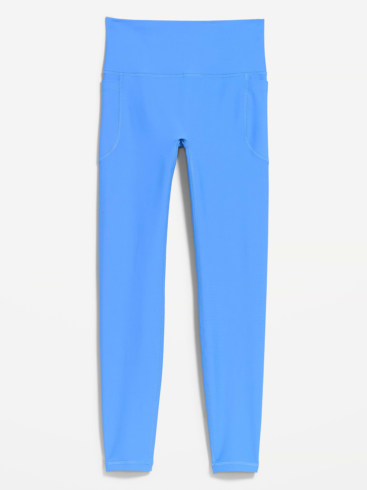 Image 10 of 11, Extra-High Waisted PowerSoft Boundless 7/8 Pocket Leggings – No Front Seam