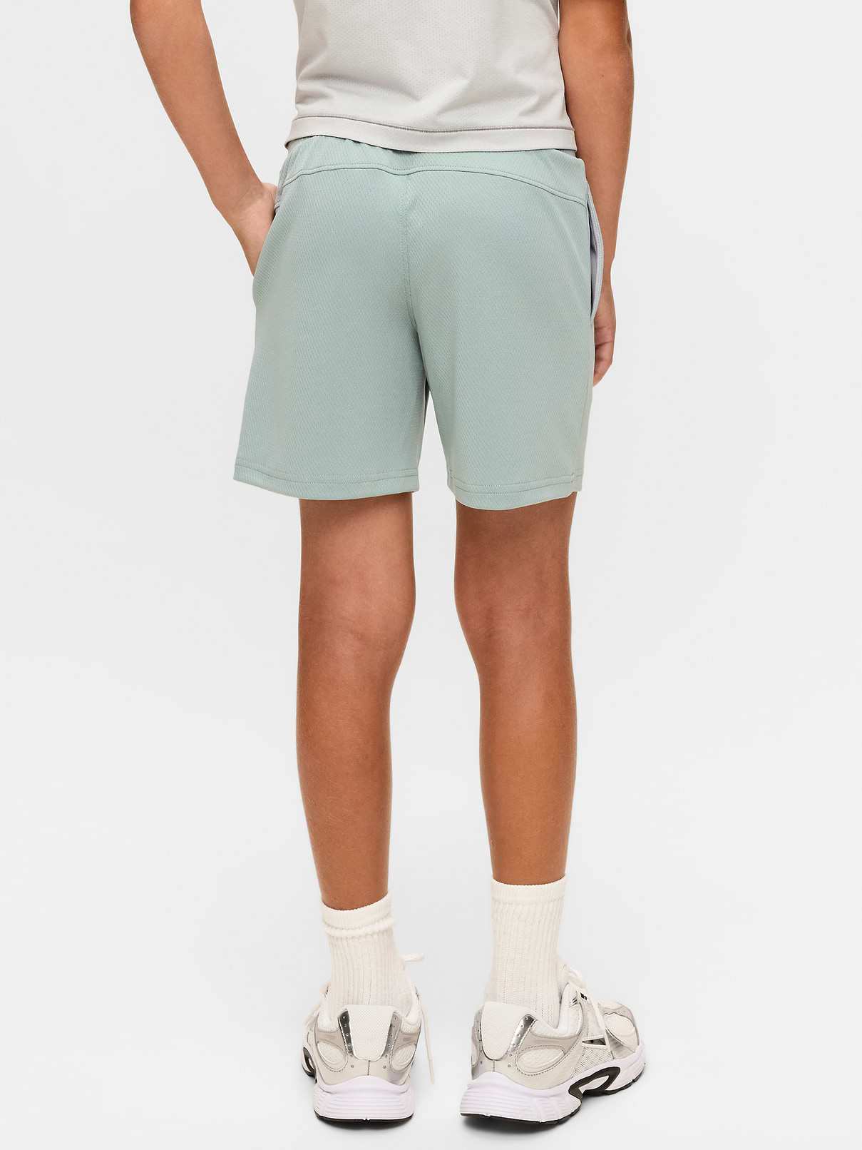 Image 2 of 3, Mesh Performance Shorts for Boys