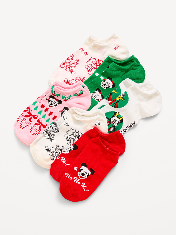 Disney© 6-Pack Novelty Ankle Socks for Women