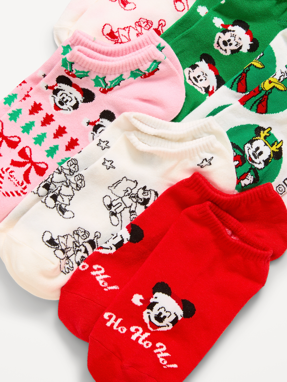 Image 2 of 2, Disney© 6-Pack Novelty Ankle Socks for Women