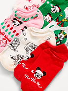 Image 2 of 2, Disney© 6-Pack Novelty Ankle Socks for Women