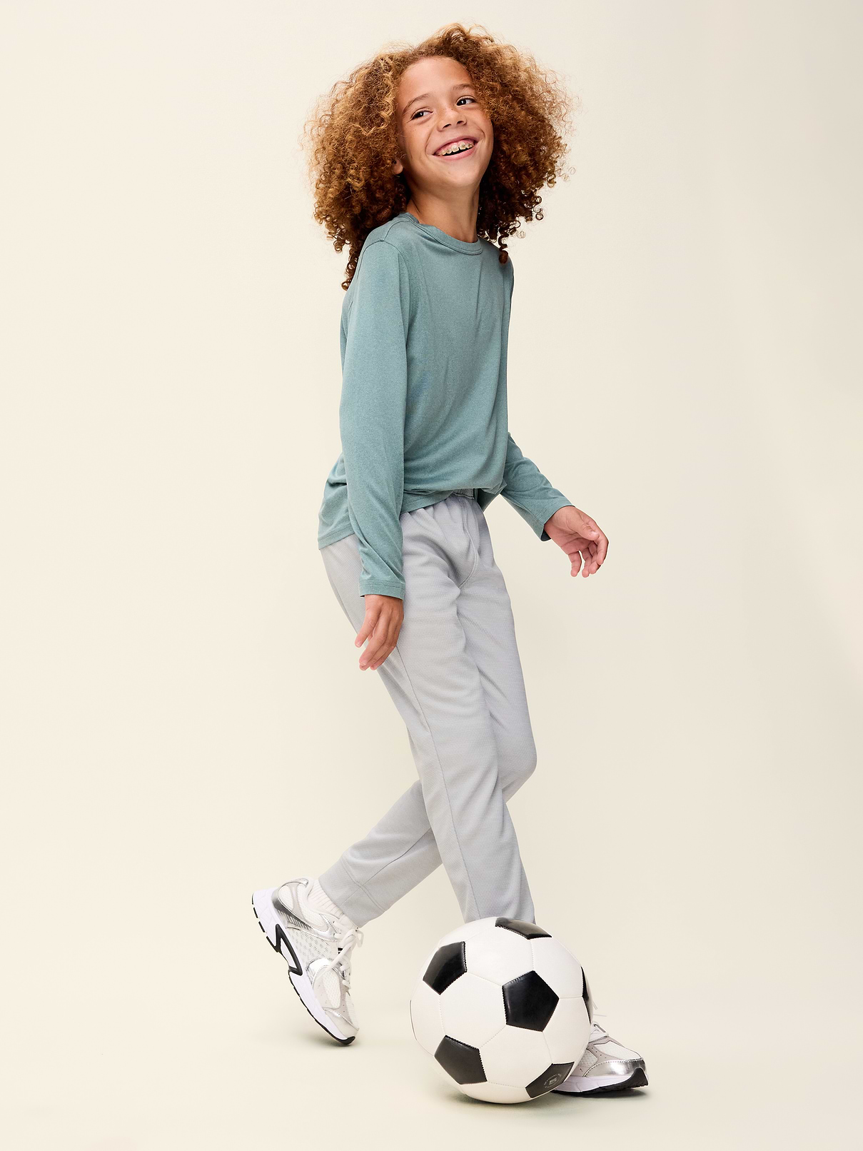 Image 3 de 3, Pantalon de jogging en maille pour garçon
