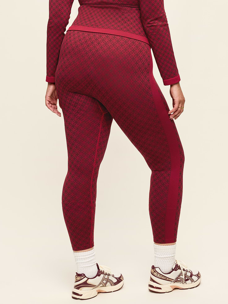 Image 10 de 10, Legging en jacquard sans coutures à taille haute