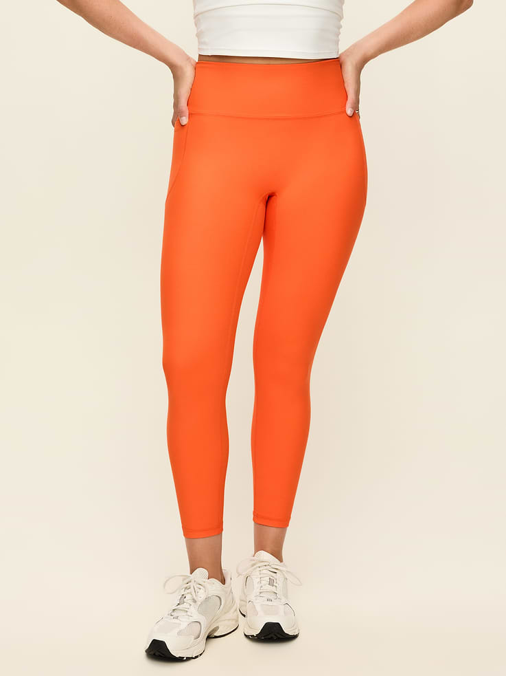 Image 6 of 8, Extra-High Waisted PowerSoft Boundless 7/8 Pocket Leggings – No Front Seam