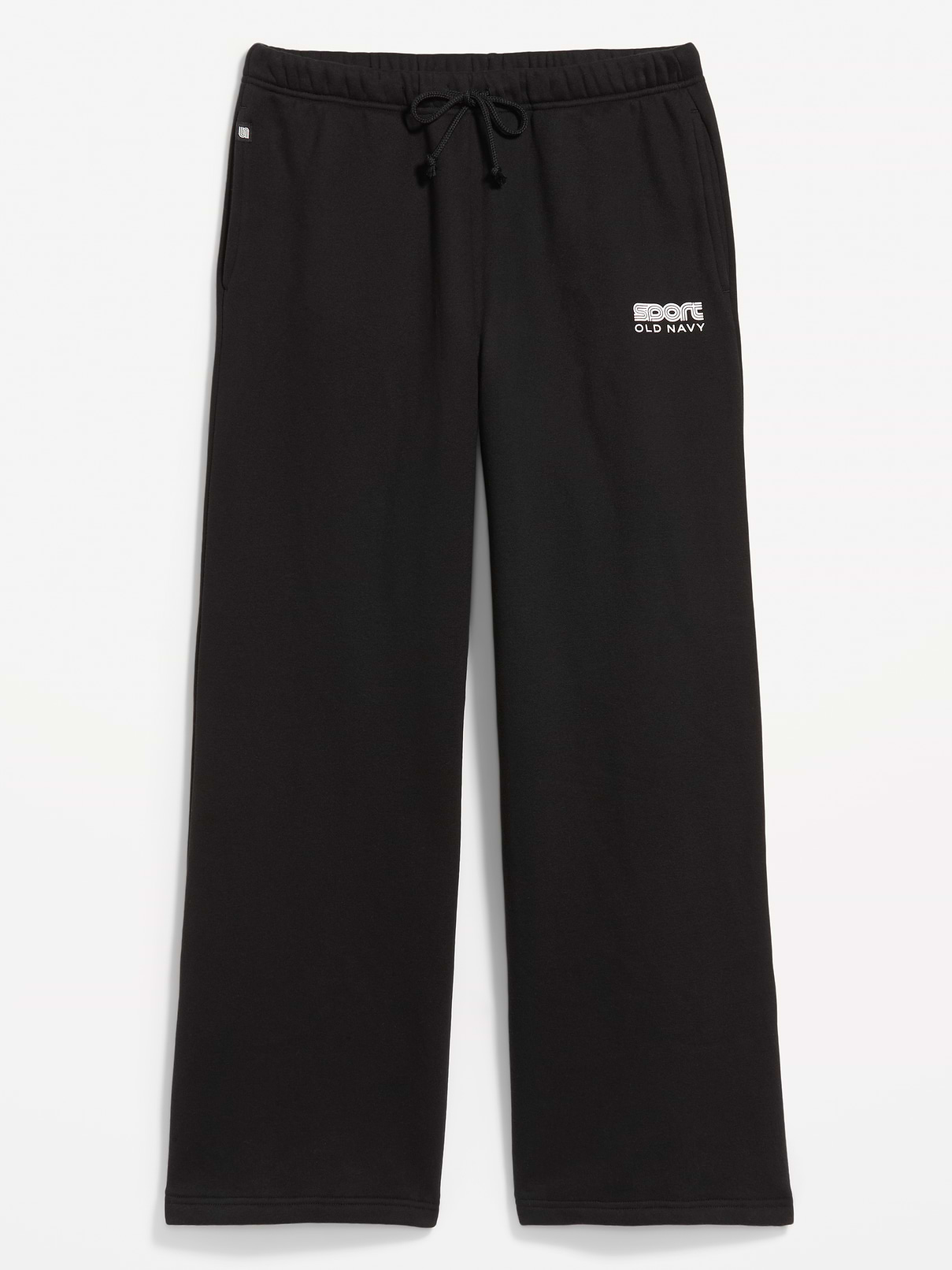 Image 2 of 2, High-Waisted Baseline Fleece Wide-Leg Sweatpants