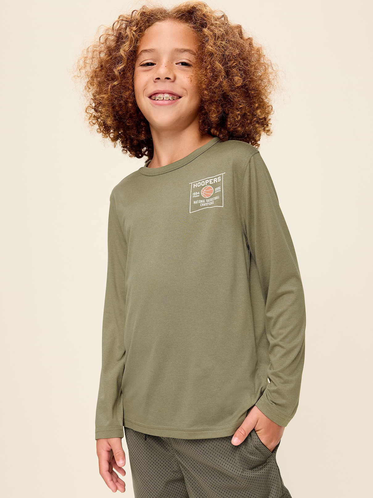 Image 1 of 2, crew neck, long sleeves, Product #906080
