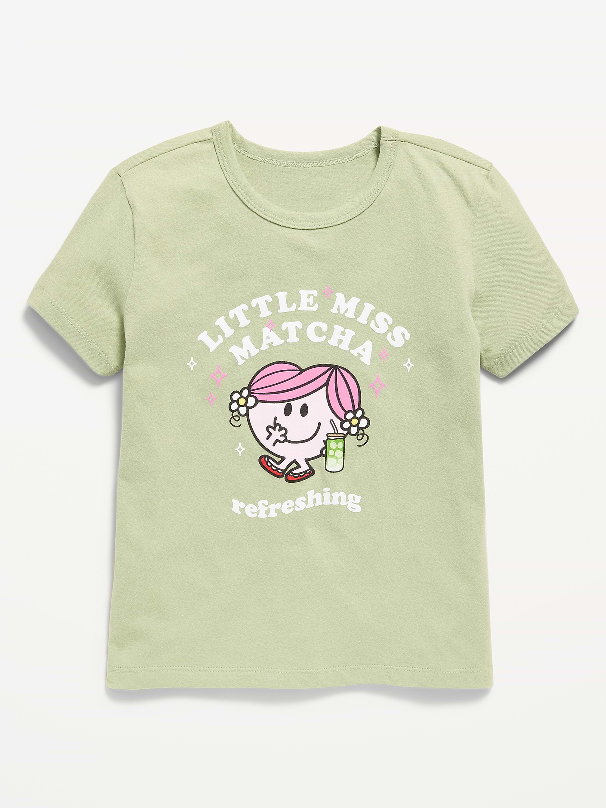 Image 1 de 1, Encolure ras du cou., Manches courtes., Imprimé sous licence., MR. MEN™ LITTLE MISS™ Droits d’auteur © 2026 THOIP (une entreprise de Sanrio).Tous droits réservés., Produit #906311