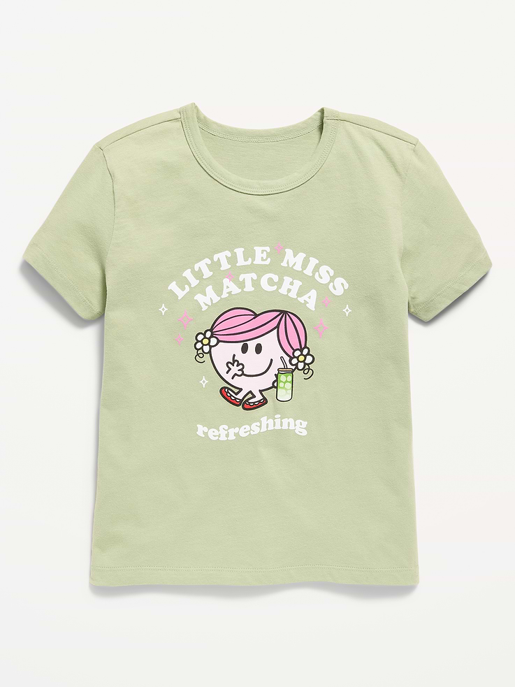 Image 1 de 1, Encolure ras du cou., Manches courtes., Imprimé sous licence., MR. MEN™ LITTLE MISS™ Droits d’auteur © 2026 THOIP (une entreprise de Sanrio).Tous droits réservés., Produit #906311