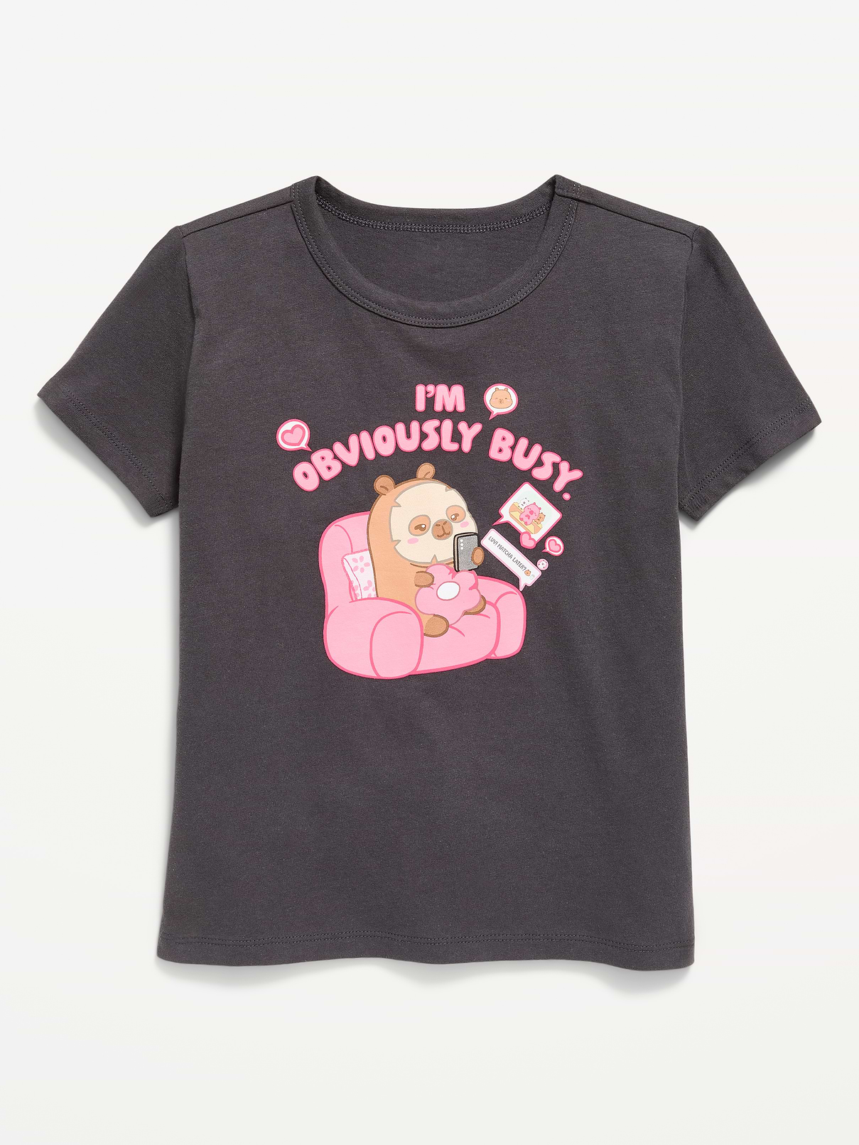 Image 1 of 1, crew neck, short sleeves, licensed graphic, © 2026 Peanuts Worldwide LLC, Product #906304