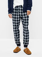 Image 1 of 3, elastic-drawstring waistband, faux fly, hip pockets, rib-knit cuffs, pull-on style, Product #905052