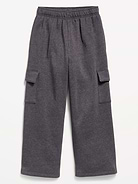 Image 2 of 2, Super Baggy Wide-Leg Cargo Sweatpants for Girls