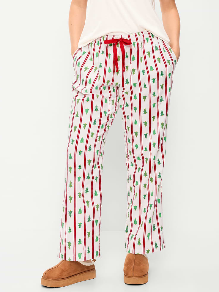Image 5 of 8, Flannel Pajama Pants for Women