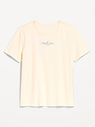 Image 3 de 3, T-shirt passe-partout ras du cou à imprimé