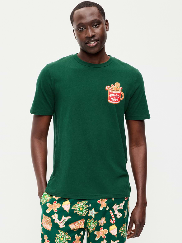 Crew-Neck Graphic T-Shirt