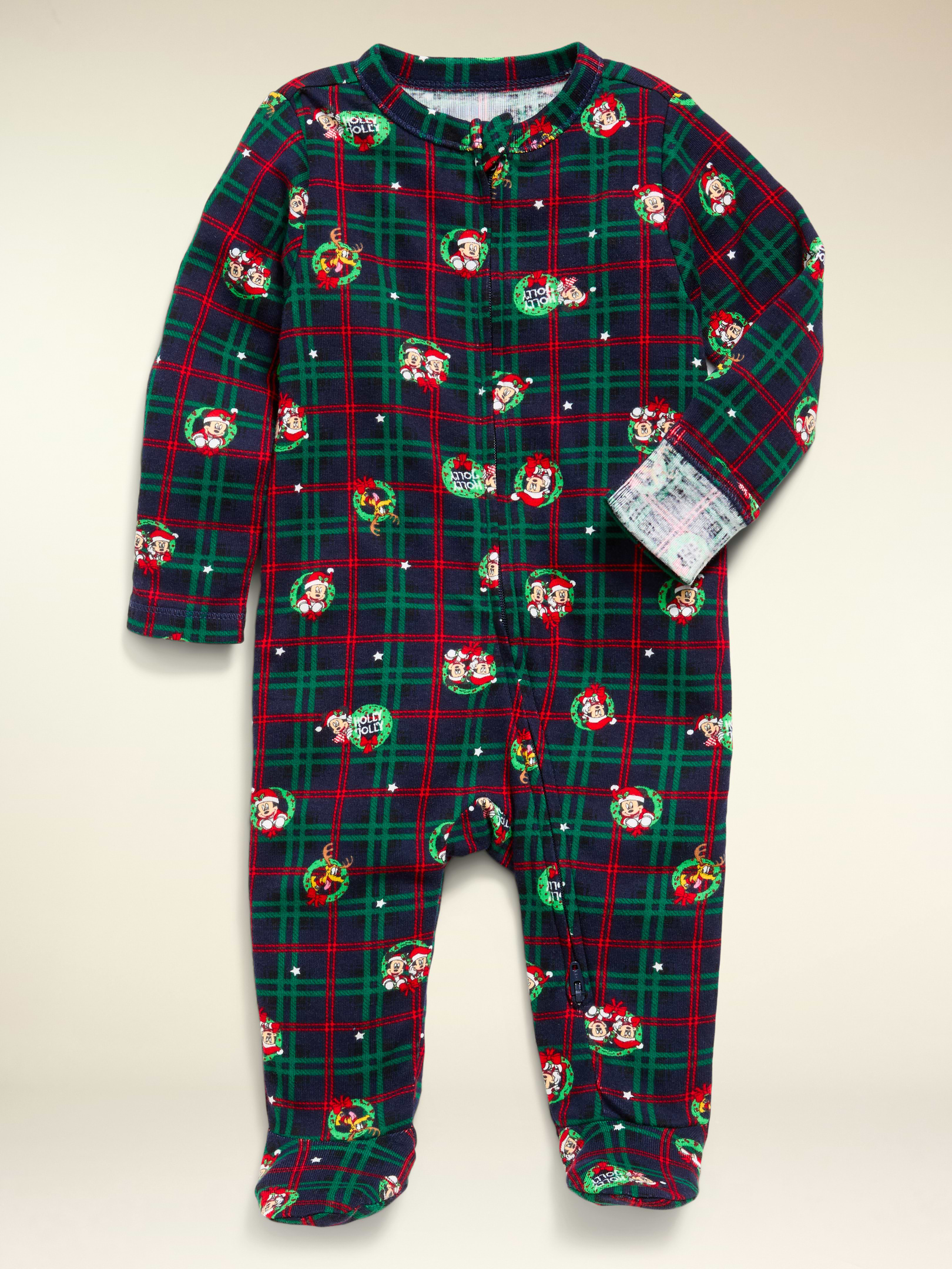 Image 2 of 4, Old Navy x Disney 2-Way-Zip Sleep & Play One-Piece for Baby