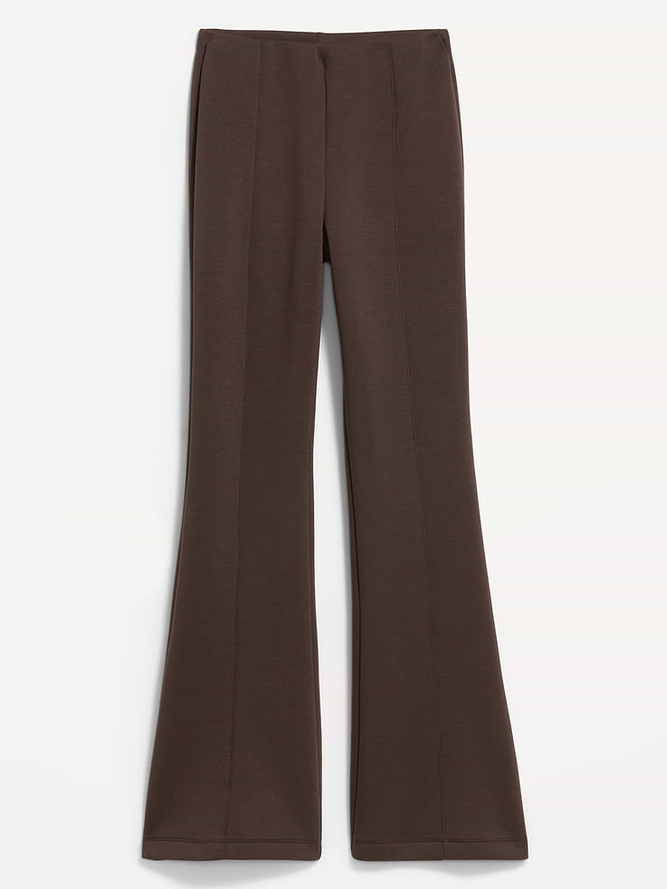 Image 8 of 8, High-Waisted Bounce Fleece Flare-Leg Sweatpants