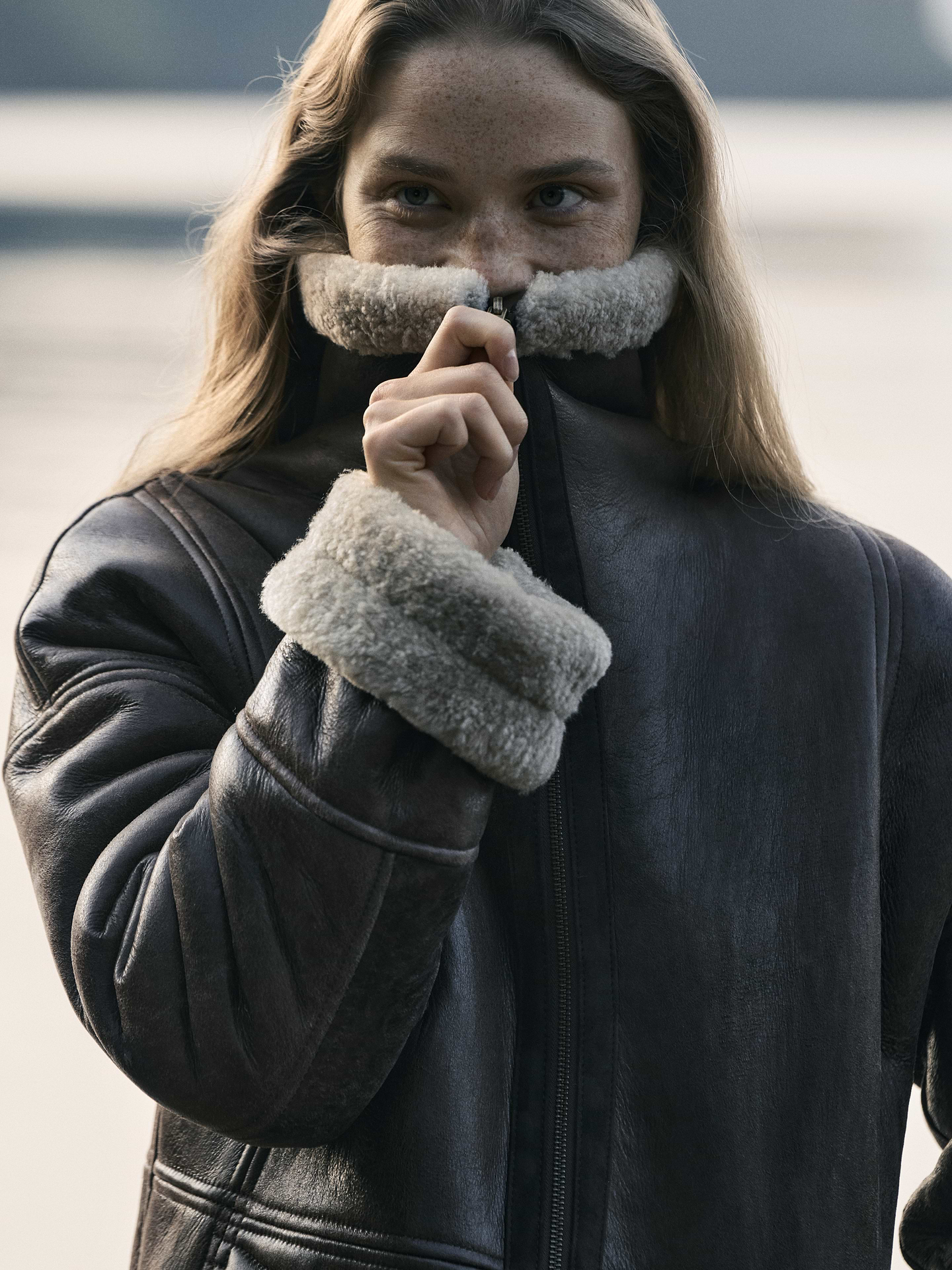 Image 3 de 8, Manteau en rason réversible