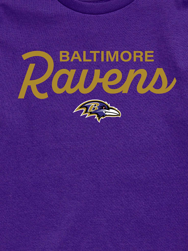 Image 2 of 4, Kids NFL Signature Script Graphic T-Shirt