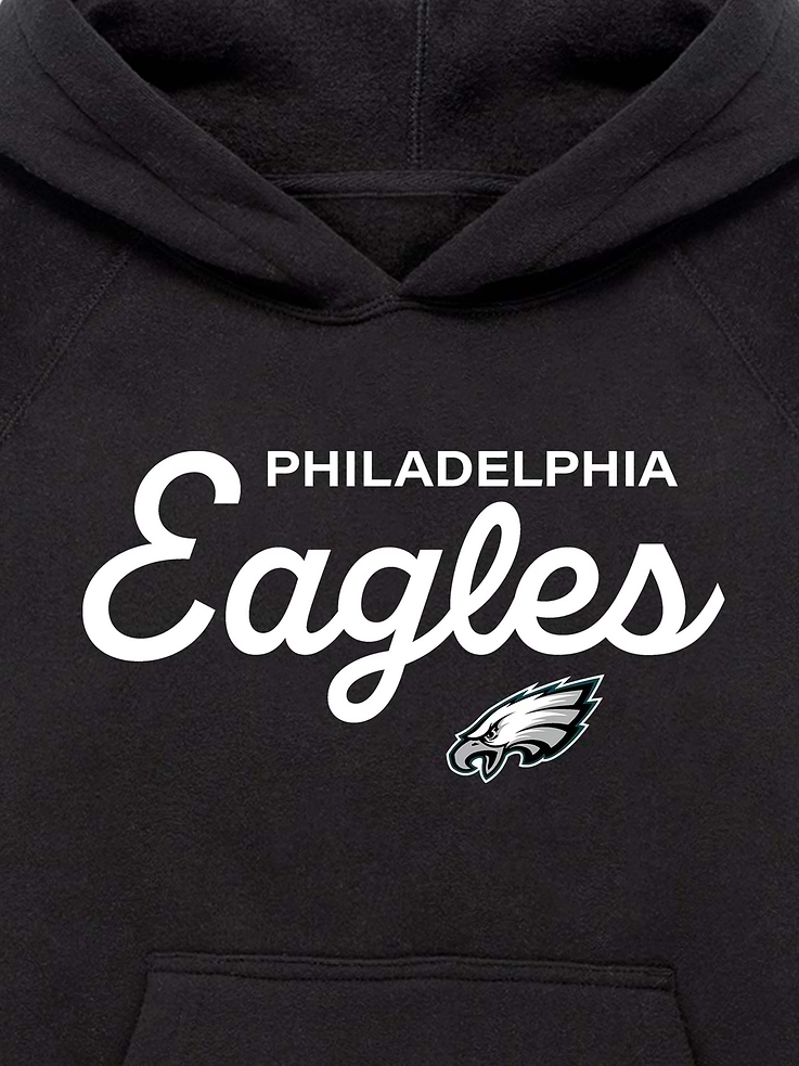 Image 2 of 4, Kids NFL Signature Script Pullover Hoodie