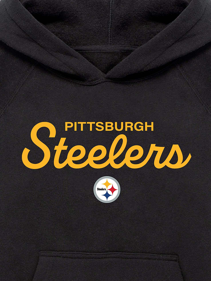 Image 2 of 4, Kids NFL Signature Script Pullover Hoodie