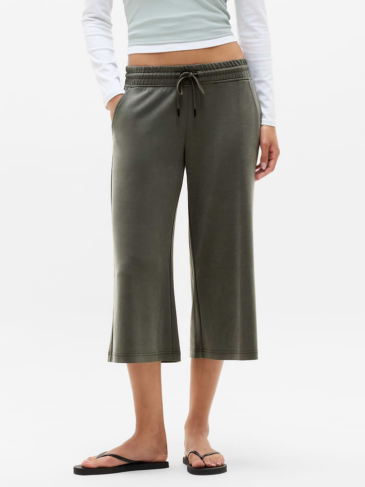 Image 2 of 7, Seasoft Wide Crop Pant