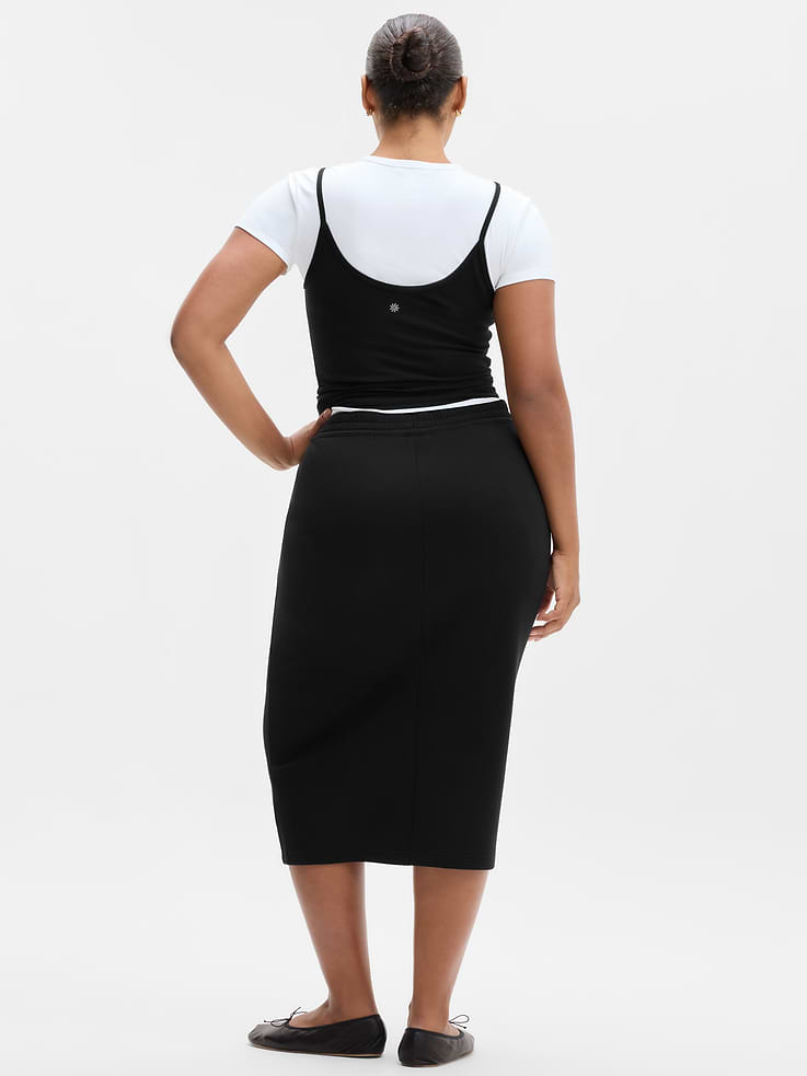 Image 5 of 5, Form Knit Midi Skirt